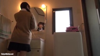 めちゃくちゃ可愛い女子高生の着替えを盗撮。1