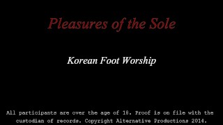 POTS Big Asian soles worship