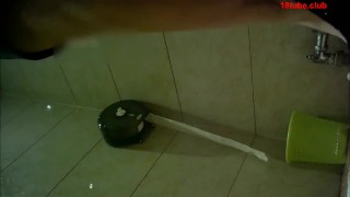 china girl go toilet 06