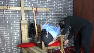 Chinese Amateur Lesbian Police Role Play BTS