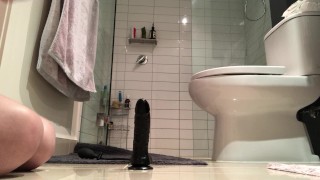 My Chinese GF inflatable dildo ass stretching