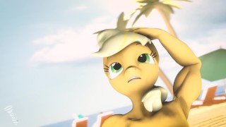 [FUTA MLP] Applejack Loses Her Hat – ft. FutaDash