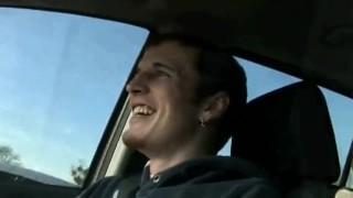 Gorgeous black tranny fucks a little white boy