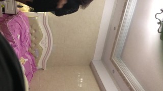 Chinese mature transgender loves hitting by young man 5