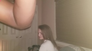 Sexy Interracial couple with a little tight pussy & bbc