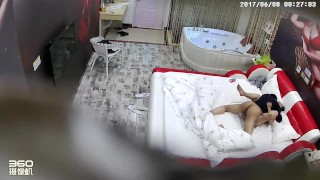 Chinese horny couple fuck