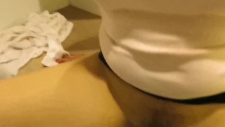 Horny German MILF gets Huge Facial in Public Changing Room