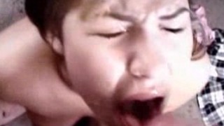 Yet another teen facial compilation