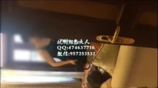 Chinese mistress fuck slave girl ass