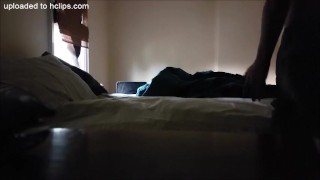 Hooker Giving Client a Quicky on Hidden Cam