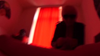 Leather Biker Hooker sucking off