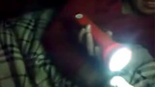 Chinese mommy plays in bed