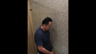 chinese jerk off in toielet