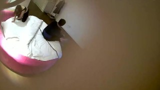 Chinese bear man with his cowgirl