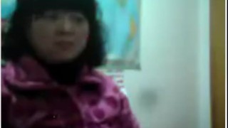 50 your old Chinese mifl shows tits