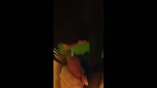 Chinese teen gives blowjob. I met her on dates25.com