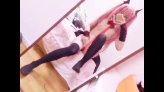 chinese cosplay teen show her body in 37s