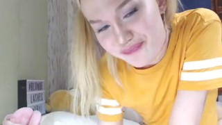 Shemale blondelashes19 deepthroating dildo’s