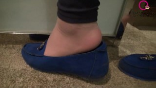 Chinese teen footjob