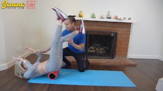 SUPER STRETCH SEX CAROLINA SWEETS X JAMES BANG, WHITE GIRL ASIAN FEVER FUCK