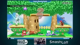 JPeds (Diddy Kong) vs Deathorse (Mewtwo) – Losers Quarters – SmashLoft SSB4