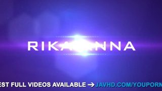 Amazing asian blowjob with sensual Rikka Anna
