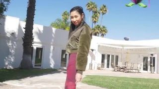 EXOTIC4k Sweet asian pussy massage POUNDED