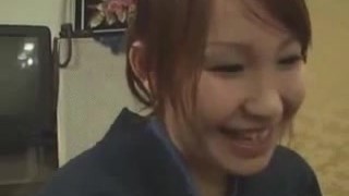 Asian Lesbian Dominates Innocent Girl And Kiss & Suck Her Nipples