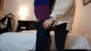 大哥回来了和嫂子好几天没搞一见面就控制不住了china