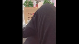 Hot Chinese Lady Overflowing Doggy Creampie