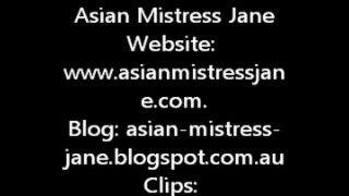 Chinese Mistress Jane Sydney foot worship