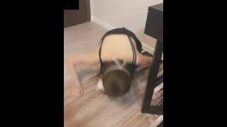 Chinese Lesbian Foot Slave