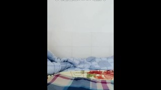 Petite Chinese camgirl stripping blowjob and fucked