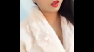 Big Tits Chinese Girl Teasing Boobs