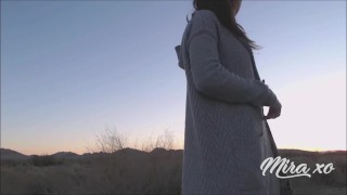 Mira_xo 18 y/o Outdoor/Desert Solo Masturbation