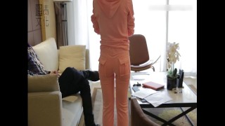 Chinese Girl Soundly Spanked Bare Bottom