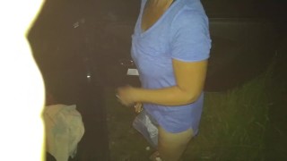 Having Interracial sex with pascagoula street hooker shannon creampie