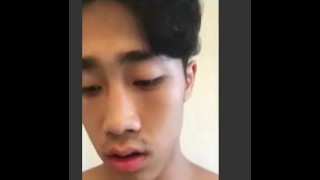 Korean Shaved Uncut Jock Leo Cho (Cumshot Scene in Private)
