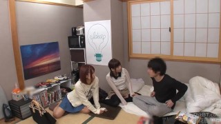 JAV collection – Sex with two step-sisters stay overnight