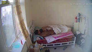 young chinese student couple home quickie 年轻小情侣在家啪啪啪