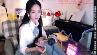 Chinese ASMR,talk,blow,mouth sound,ear clean,tap glasses 04