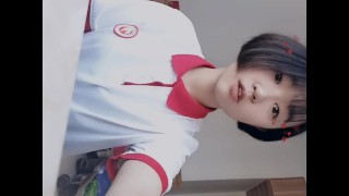 Chinese girl’s big breasts