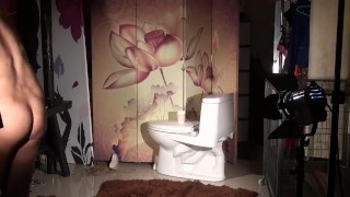 chinese model 涵冰 hanbing – bondage shoot BTS 6