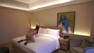 Chinese model果哥出品白金珍藏版视频 – 【希白兔兔豹纹牛奶】