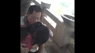 Chinese dad masturbation