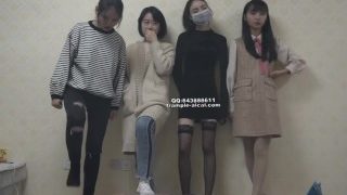 chinese foot 【婉慈Icon】5s保鲜膜包暴力踩踏