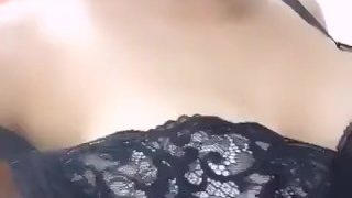 Pretty Chinese Girl showing off her amazing big tits-fwb