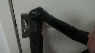 asian can’t remove clear tape from mouth with taped hands