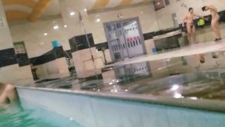 Chinese boys shower spy