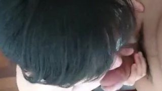 Chinese girl blowjob & cum swallow collection 5